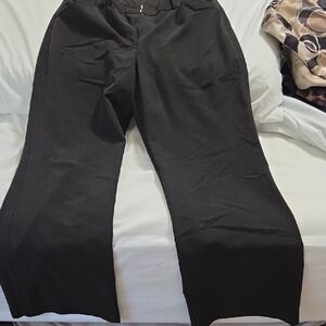 Worthington Modern Fit Black Trousers